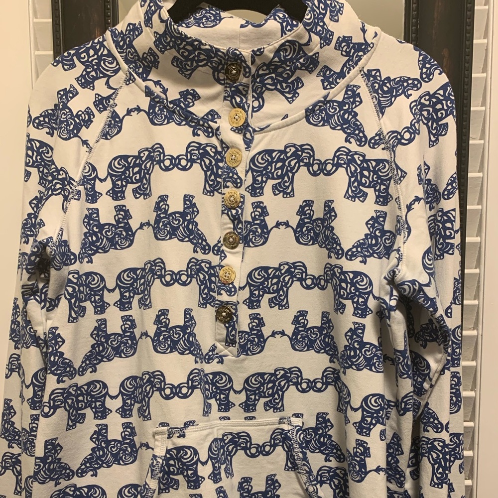 Lilly Pulitzer elephant print jacket